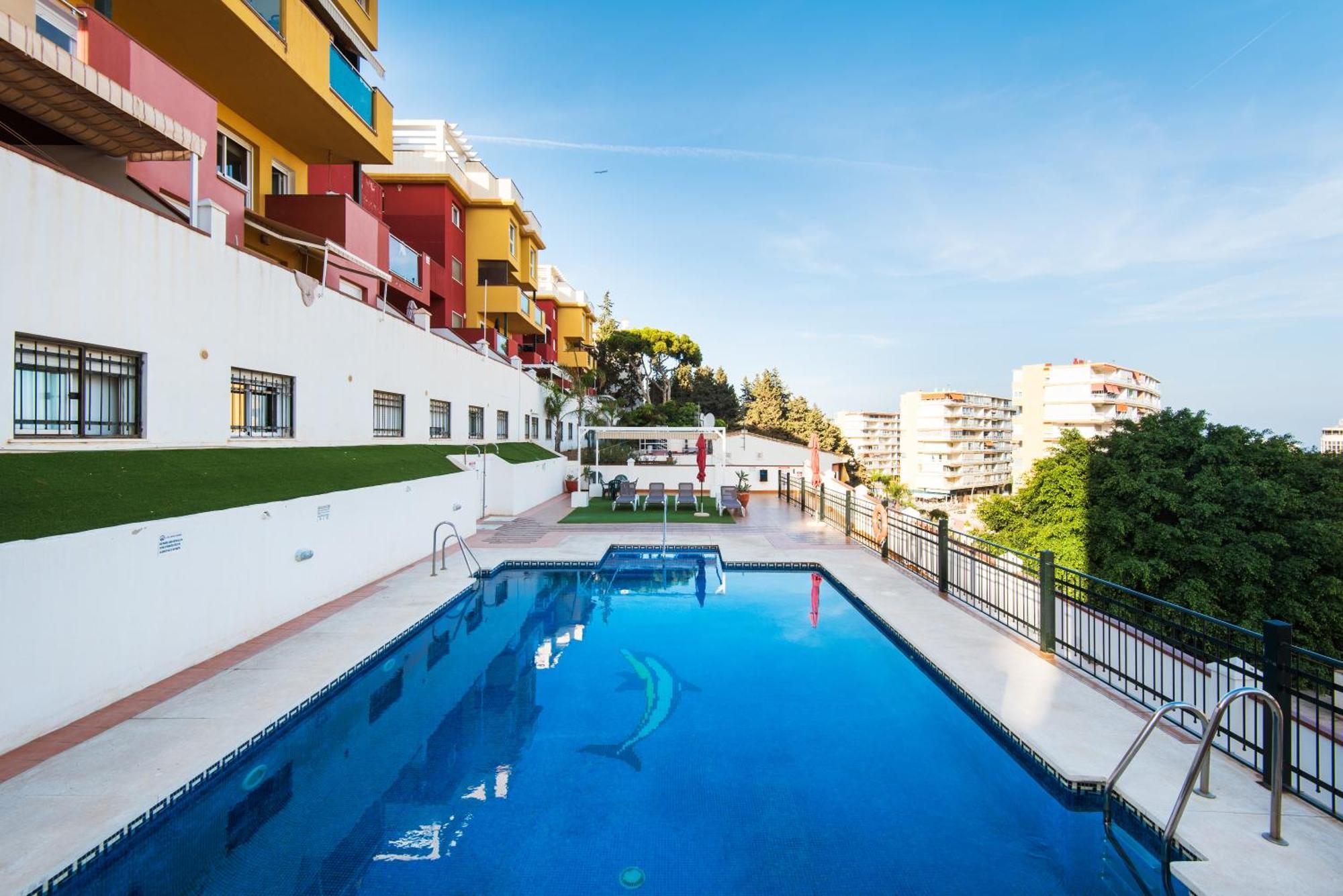 Sea View And 350M To The Beach Torremolinos Exterior foto