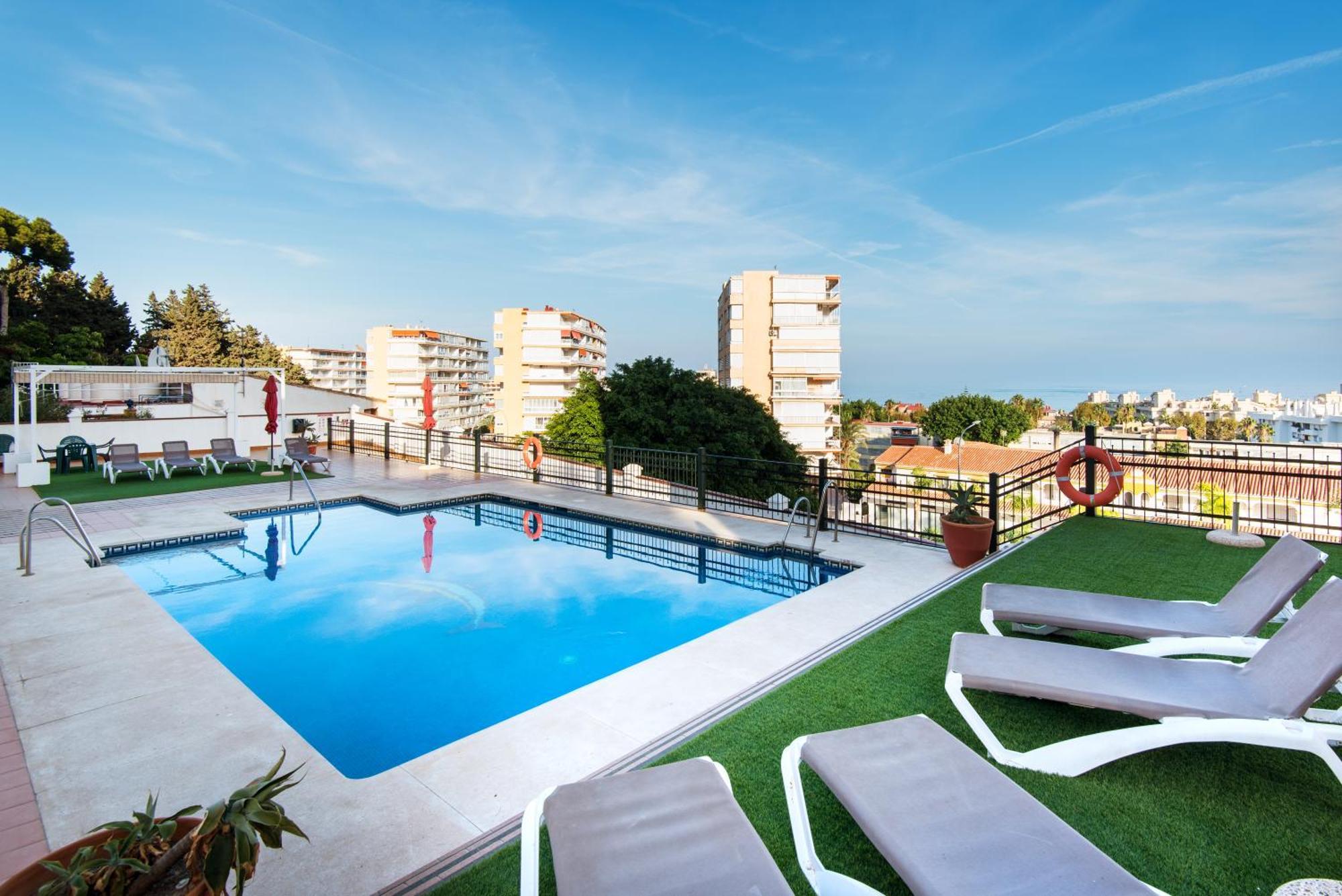 Sea View And 350M To The Beach Torremolinos Exterior foto
